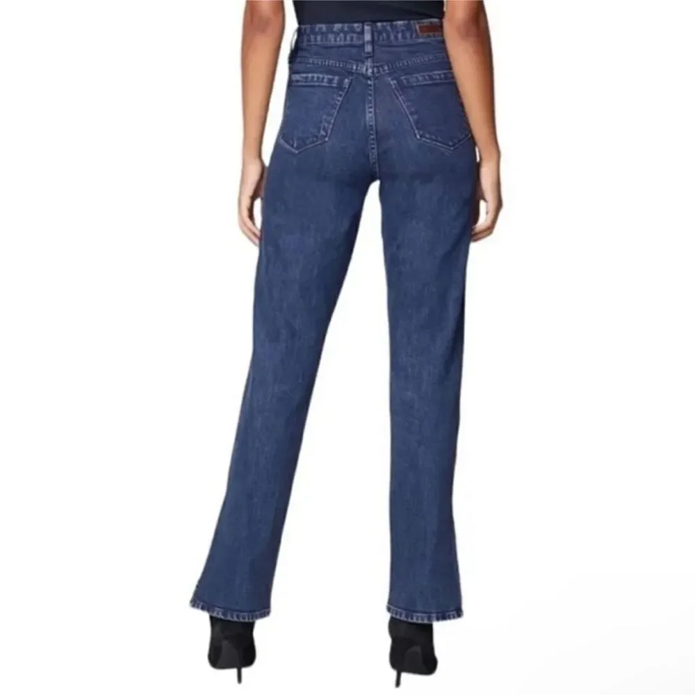 BLANK NYC | NEW The Cooper Slim Straight Split Hem Jeans Women’s Size 26